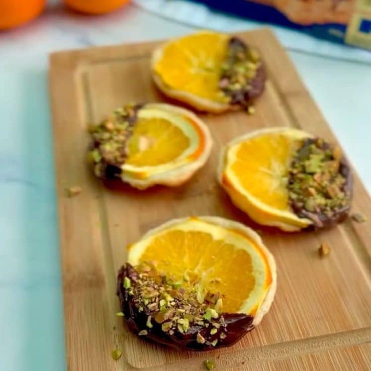 Hojaldre con Naranja y Chocolate